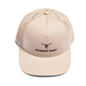 Lincoln Trucker Hat Tan