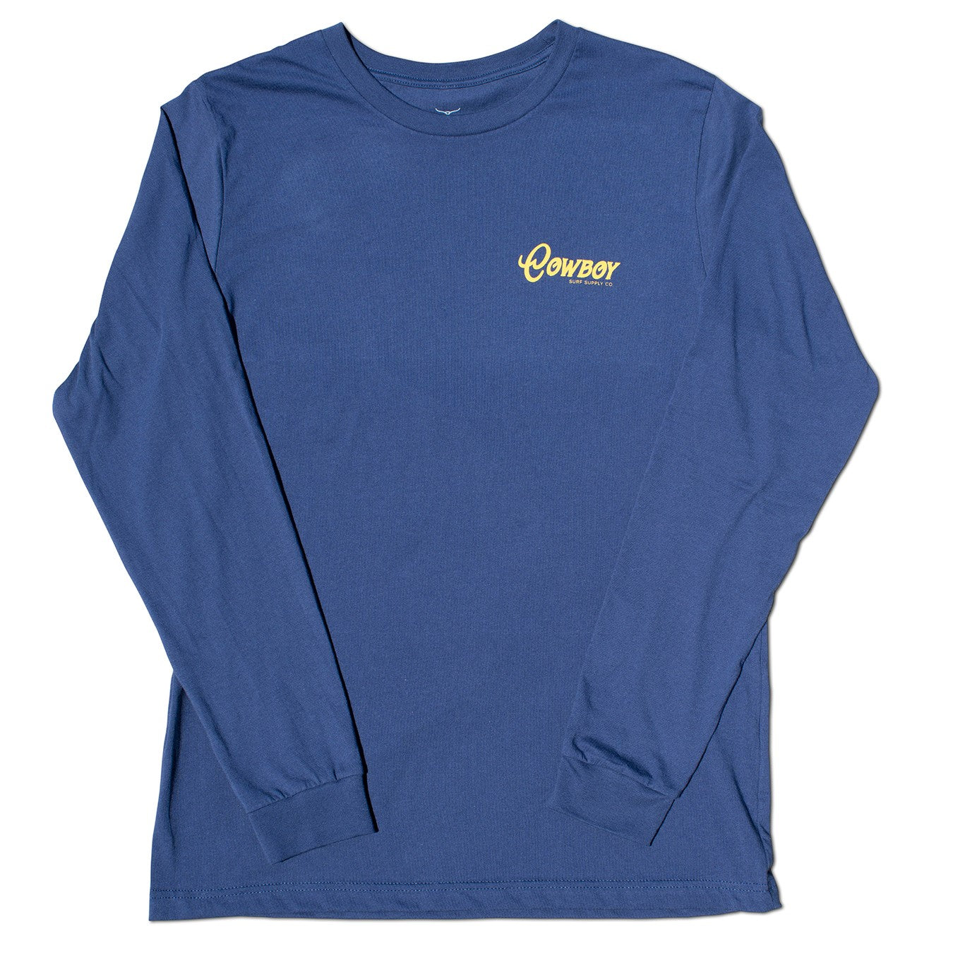 Wells Long Sleeve Tee Navy